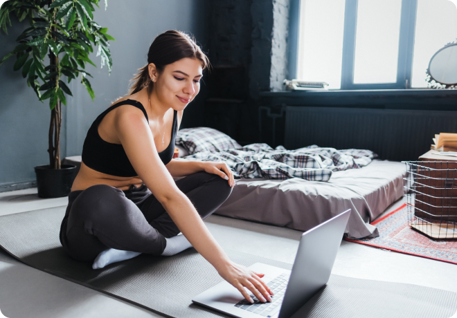YogaFit online intensive training for guided yoga learning and certification
